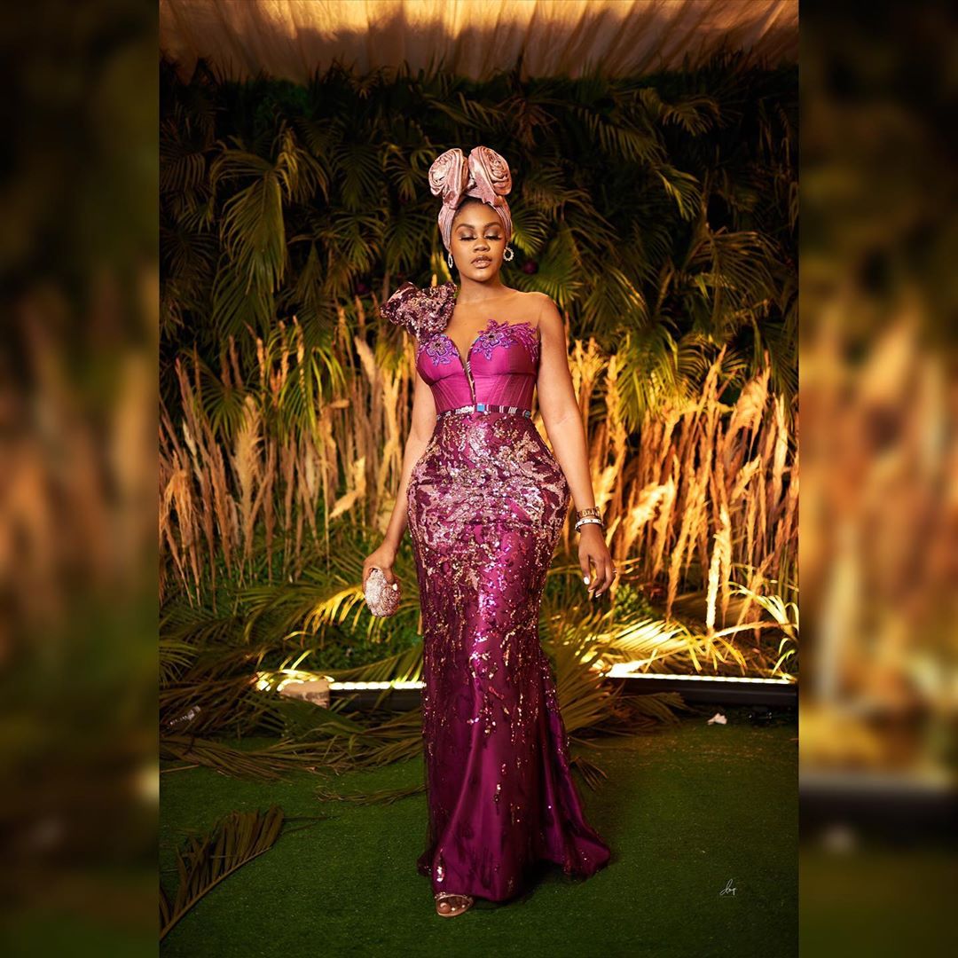 2020 Aso Ebi Arabi Purple Mermaid Sexy Evening Dresses Lace Beaded Prom Dresses Sheer Neck Formal Party Second Reception Gowns ZJ365