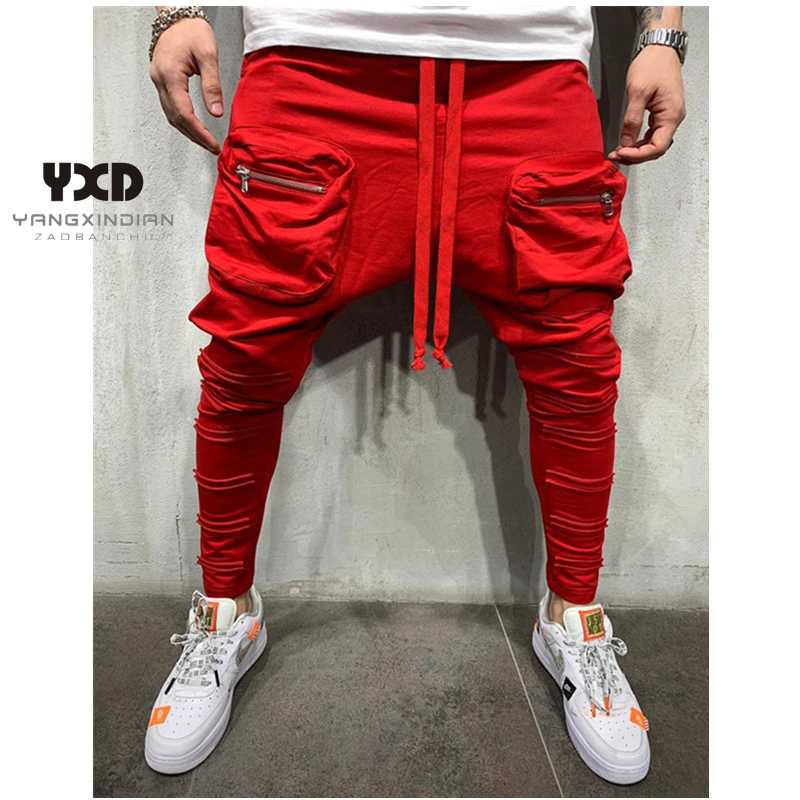 Drop shipping men clothing Man Pants New Fashion Streetwear Jogger Hip Hop Long Pants Men Elastic Waist Multi-pocket track, Black
Drop shipping men clothing Man Pants New Fashion Streetwear Jogger Hip Hop Long Pants Men Elastic Waist Multi-pocket track, Black