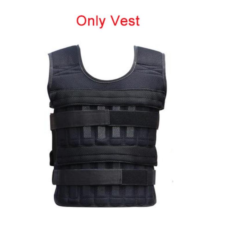 Loading Weighted Vest For Boxing Training Workout Fitness Equipment Adjustable Waistcoat Jacket Sand Clothing Weight Plates 4