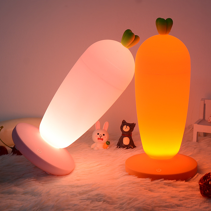 carrot Night Light Creative Gift Styling Atmosphere Intelligent Dimming New Strange Led Bedside Lamp For Girl boy Baby
carrot Night Light Creative Gift Styling Atmosphere Intelligent Dimming New Strange Led Bedside Lamp For Girl boy Baby