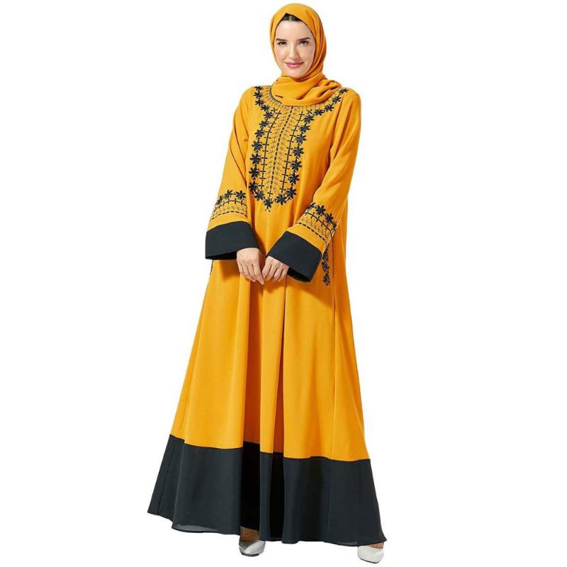 autumn floral embroidery long sleeve maxi dress plus size pocket design abaya women ramadan kaftan Dubai Robe islam judaic gown
autumn floral embroidery long sleeve maxi dress plus size pocket design abaya women ramadan kaftan Dubai Robe islam judaic gown