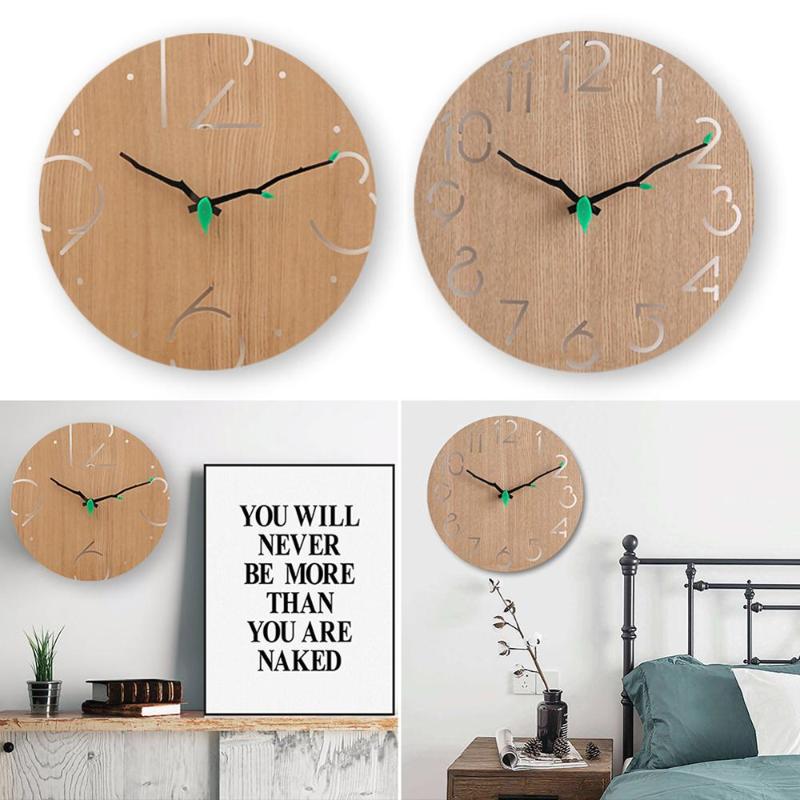 Wooden Wall Clock, Round Suitable For Living Room, Bedroom And Kitchen Decoration (11 Inch) Easy To Read And Install
Wooden Wall Clock, Round Suitable For Living Room, Bedroom And Kitchen Decoration (11 Inch) Easy To Read And Install