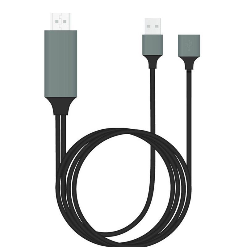 Universal HDMI Cable PLUG AND PLAY HDMI HDTV TV Adapter Digital AV Cable 1080P Phone to TV USB 2.0 TO Type C Micro 5pin Lighting 1M DHL
Universal HDMI Cable PLUG AND PLAY HDMI HDTV TV Adapter Digital AV Cable 1080P Phone to TV USB 2.0 TO Type C Micro 5pin Lighting 1M DHL