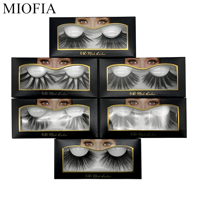 MIOFIA 1 Pair 25mm 3D Mink Hair Natural Eyelash Long Curly False Eyelash Makeup Extension Maquiagem
MIOFIA 1 Pair 25mm 3D Mink Hair Natural Eyelash Long Curly False Eyelash Makeup Extension Maquiagem