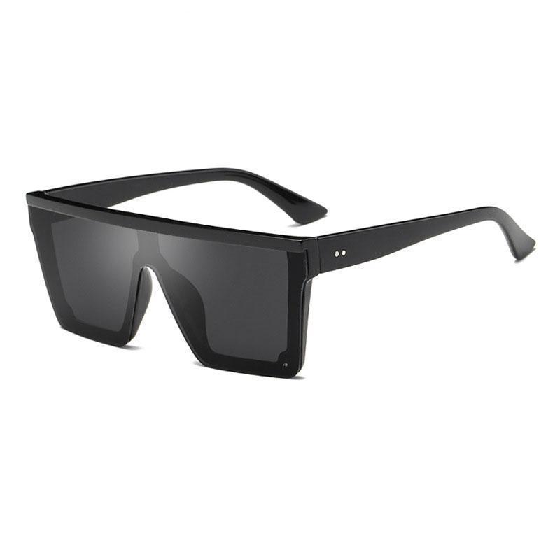 New Modern Stylish Uomini Sunglasses Flat Top Quadri Vetri Del Progettista Per …
