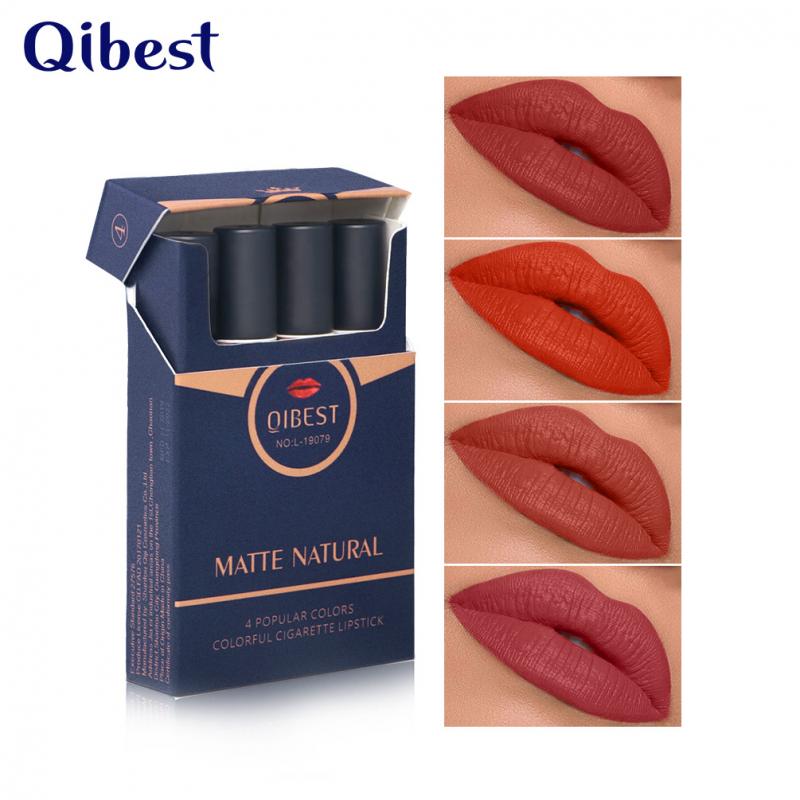 4 Colors Creative Cigarette Lipstick Set Long Lasting Waterproof Matte Velvet Fog Lip Gloss Sexy Red Nude Lip Tint Makeup TSLM2, 1pc lip brush
4 Colors Creative Cigarette Lipstick Set Long Lasting Waterproof Matte Velvet Fog Lip Gloss Sexy Red Nude Lip Tint Makeup TSLM2, 1pc lip brush