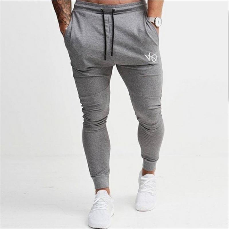 Summer Gyms Brand Men Trousers Trousers Men VO Casual Pants Men's Sweatpants 2018 Joggers Fitness Pants Men's Black