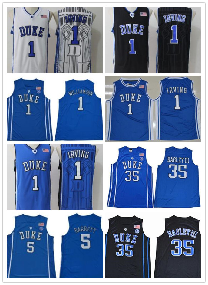 Duke Blue Devils Basketball Jersey Zion Williamson RJ Barrett Jersey Kyrie Irving Jayson Tatum Marvin Bagley III Blue Black White Shirt, As
Duke Blue Devils Basketball Jersey Zion Williamson RJ Barrett Jersey Kyrie Irving Jayson Tatum Marvin Bagley III Blue Black White Shirt, As