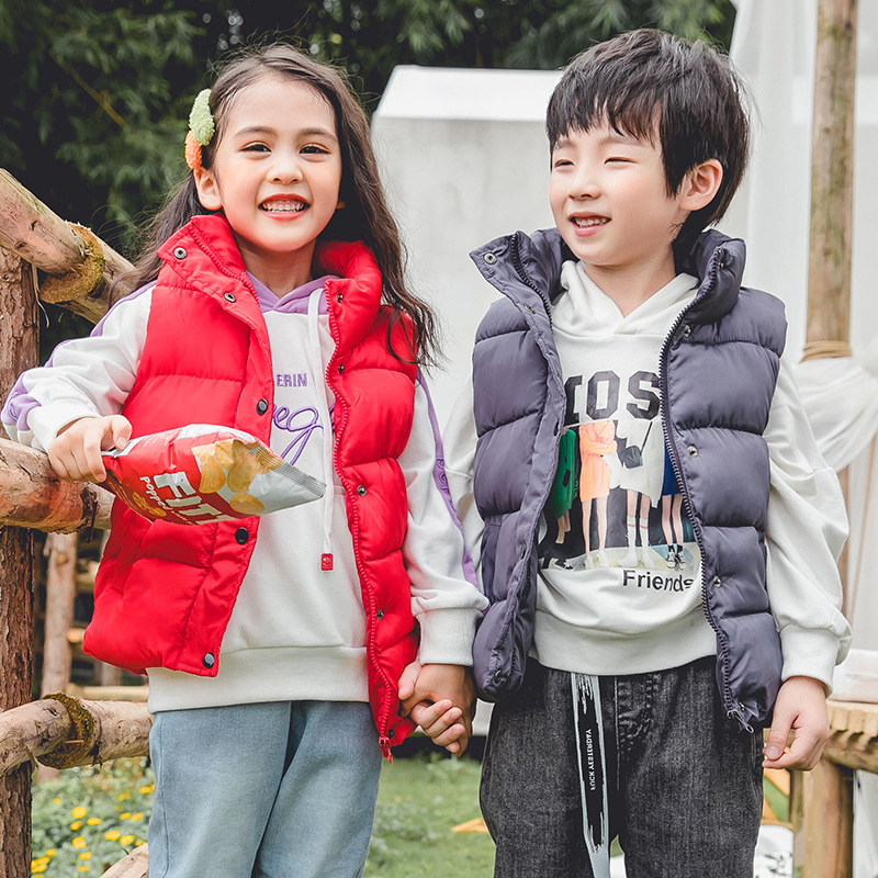 2019 Boys and Girls Autumn Fashion Vest Kids Cotton-patted Vest Girl Vests, Beige
2019 Boys and Girls Autumn Fashion Vest Kids Cotton-patted Vest Girl Vests, Beige