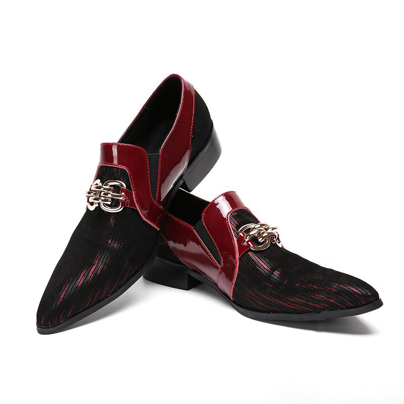 New Fashion Mens Dress Shoes Genuine Leather Men Slippers Shoes Red Party Wedding Formal Shoes Men's Flats, Black
New Fashion Mens Dress Shoes Genuine Leather Men Slippers Shoes Red Party Wedding Formal Shoes Men's Flats, Black