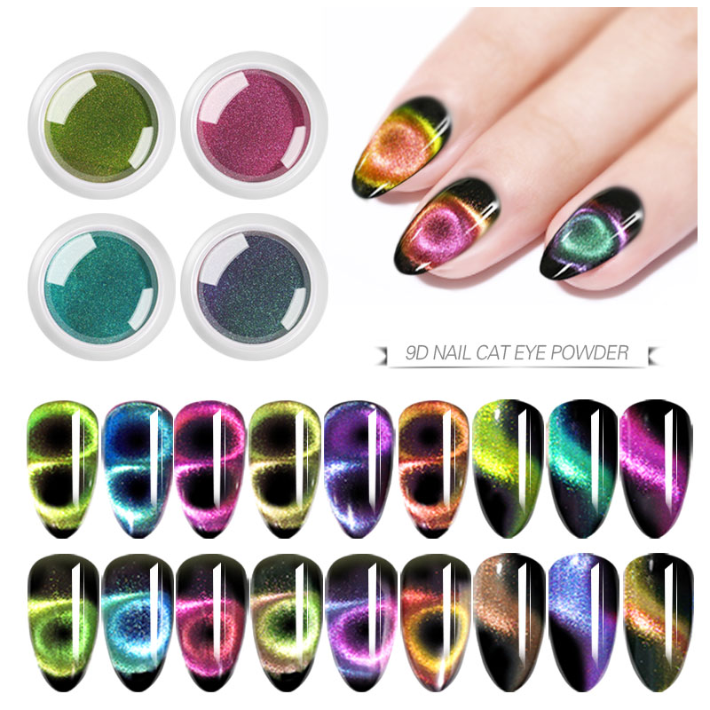9D Magic Cat Eye Effect Laser Powder Mirror Effect Pigment Dust Manicure Tools Chameleon Magnet Glitter DIY Nails Art Decoration
9D Magic Cat Eye Effect Laser Powder Mirror Effect Pigment Dust Manicure Tools Chameleon Magnet Glitter DIY Nails Art Decoration