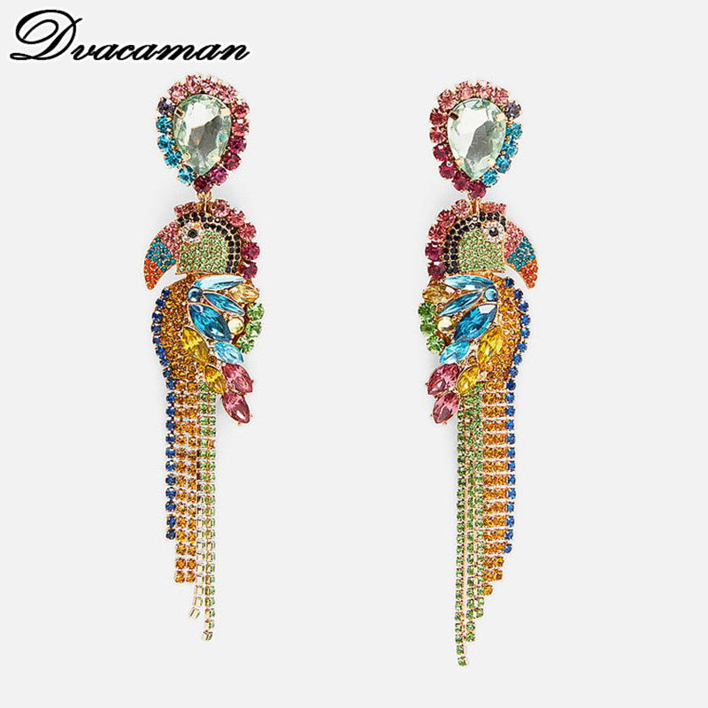 Dvacaman 2019 Fashion Chic Animal Bird Drop Earrings for Women Bohemian Fringed Long Tassel Earrings Statement Jewelry Bridal
Dvacaman 2019 Fashion Chic Animal Bird Drop Earrings for Women Bohemian Fringed Long Tassel Earrings Statement Jewelry Bridal