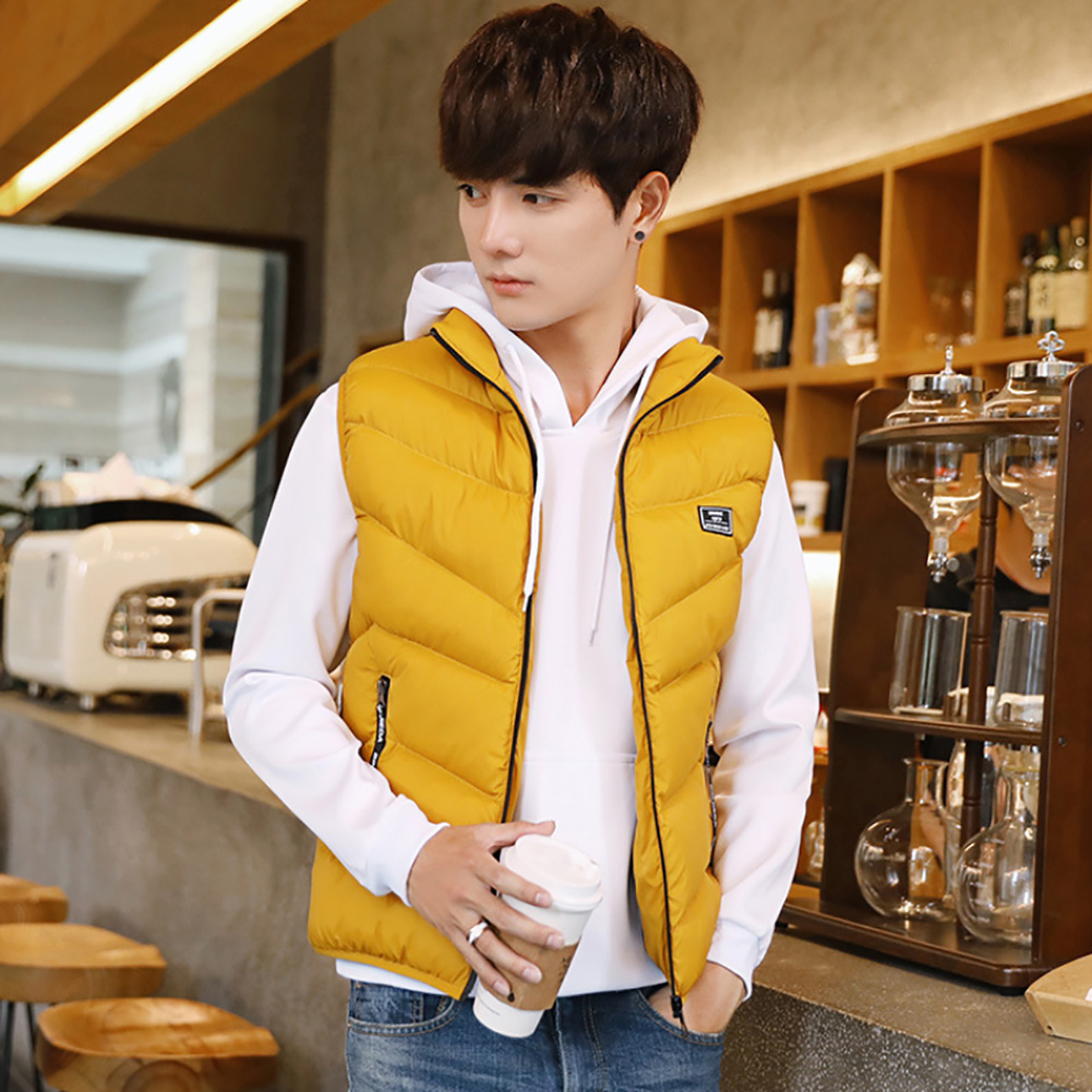Vest Men New Stylish 2019 Spring Autumn Warm Sleeveless Jacket Men Winter Waistcoat Men's Vest Casual Coats Mens Plus Size 5XL1