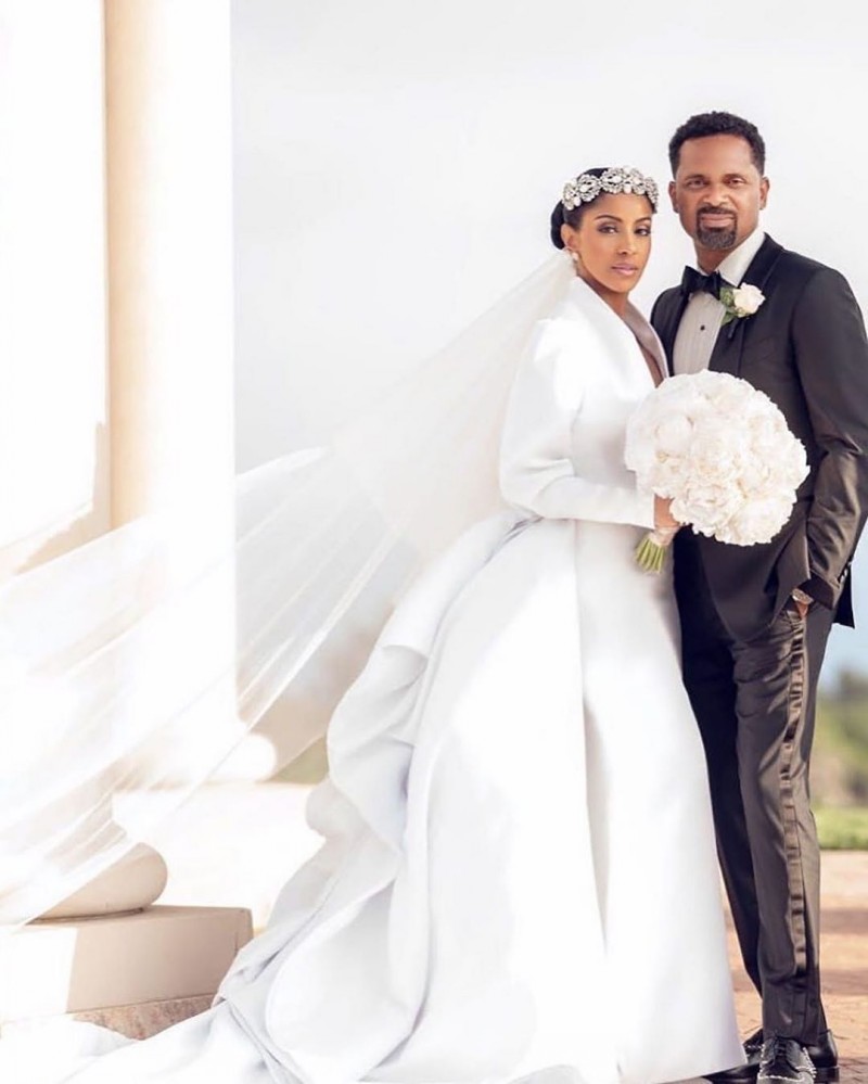 african long sleeve dresses with detachable train satin v neck boho robes de marie mermaid wedding gowns