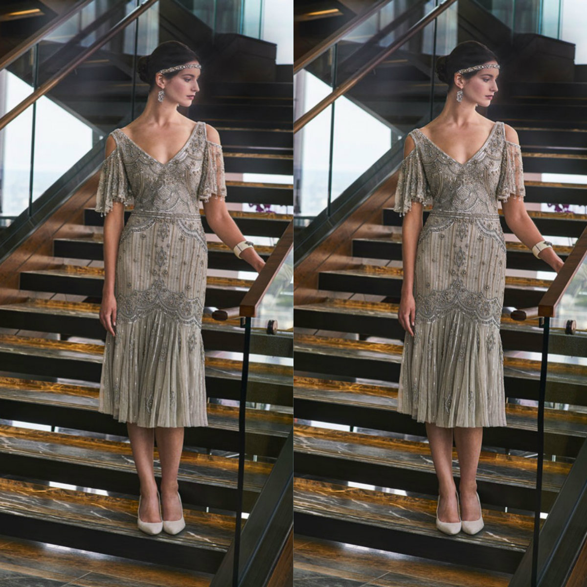 Modest Gillharvey Sheath Mother Of The Bride Dresses V Neck Crystal Short Length Ruched Lace Princess Gown Tea Length Wedding Guest Dress
Modest Gillharvey Sheath Mother Of The Bride Dresses V Neck Crystal Short Length Ruched Lace Princess Gown Tea Length Wedding Guest Dress