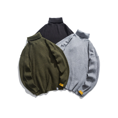 Mens Fashion Solid Autumn Winter Warm Sweaters Turtle Neck Pullover Male Casual Loose Sweaters 3 Colors M-2XL, Black
Mens Fashion Solid Autumn Winter Warm Sweaters Turtle Neck Pullover Male Casual Loose Sweaters 3 Colors M-2XL, Black