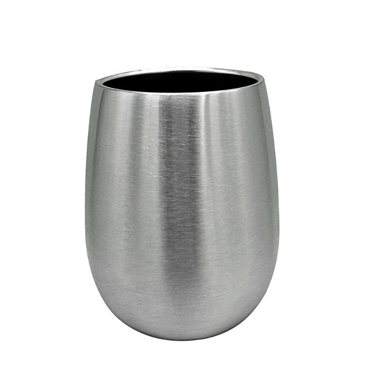 Stainless Steel Stemless Wine And Cocktail Glasses