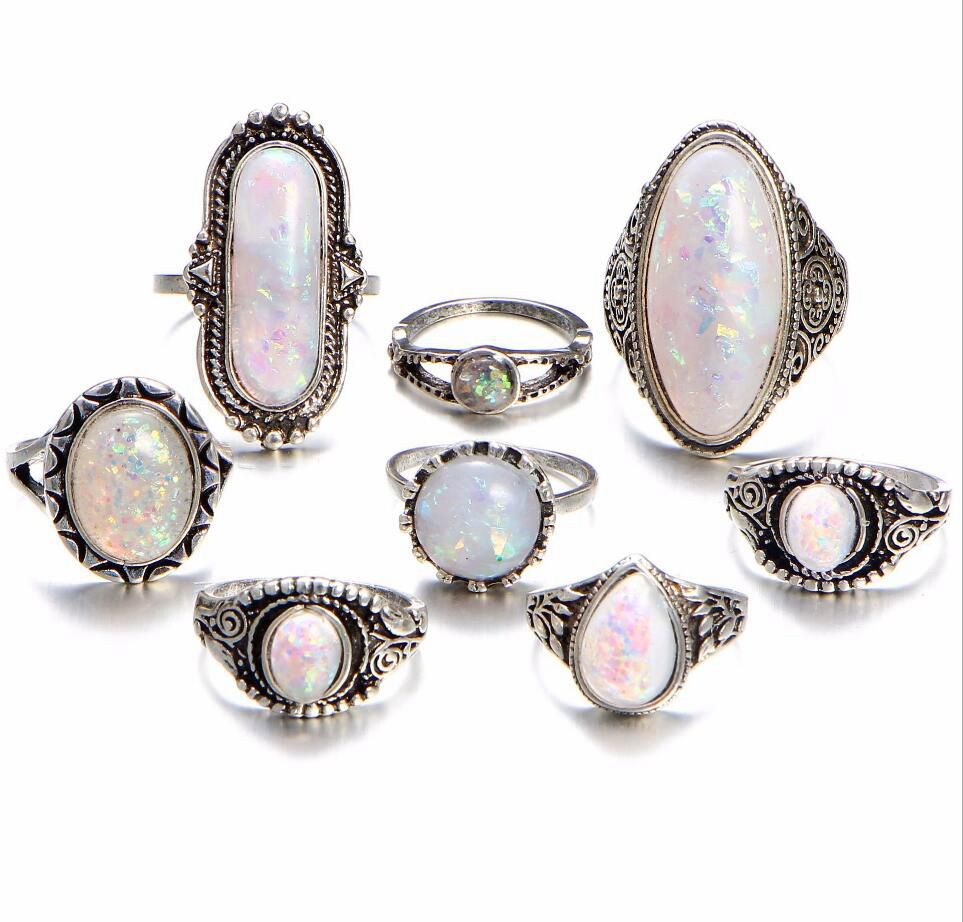 40pcs / Lot mixed Fashion Jewelry assorted Imitation Opal Alloy metal Rings jewelry For Woman & Man, Golden;silver
40pcs / Lot mixed Fashion Jewelry assorted Imitation Opal Alloy metal Rings jewelry For Woman & Man, Golden;silver