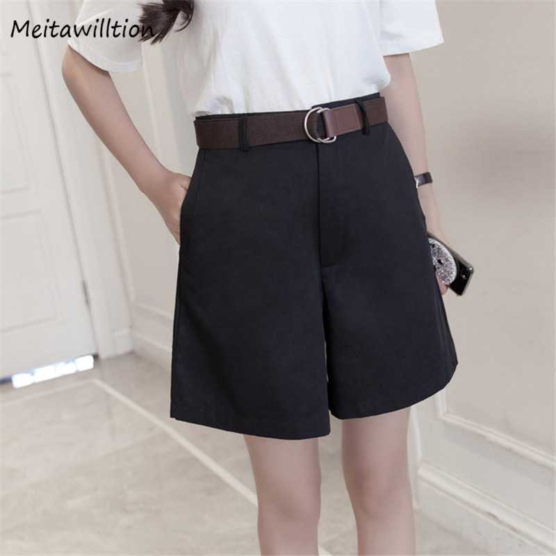 Women High Waist Wide Leg Shorts 2020 Casual Loose All-match Shorts With Belt Summer Solid A-line Chic, Tta2026 green
Women High Waist Wide Leg Shorts 2020 Casual Loose All-match Shorts With Belt Summer Solid A-line Chic, Tta2026 green