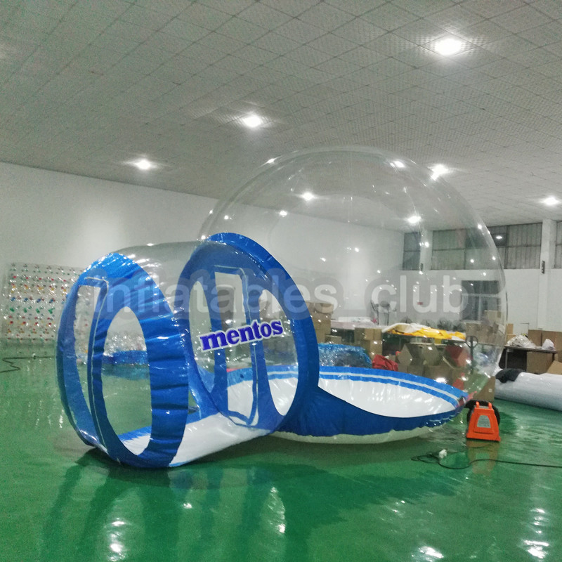Blower Inflatable Bubble Tent For 3M Dia Bubble el For Human Transparent Igloo Tent Promotion