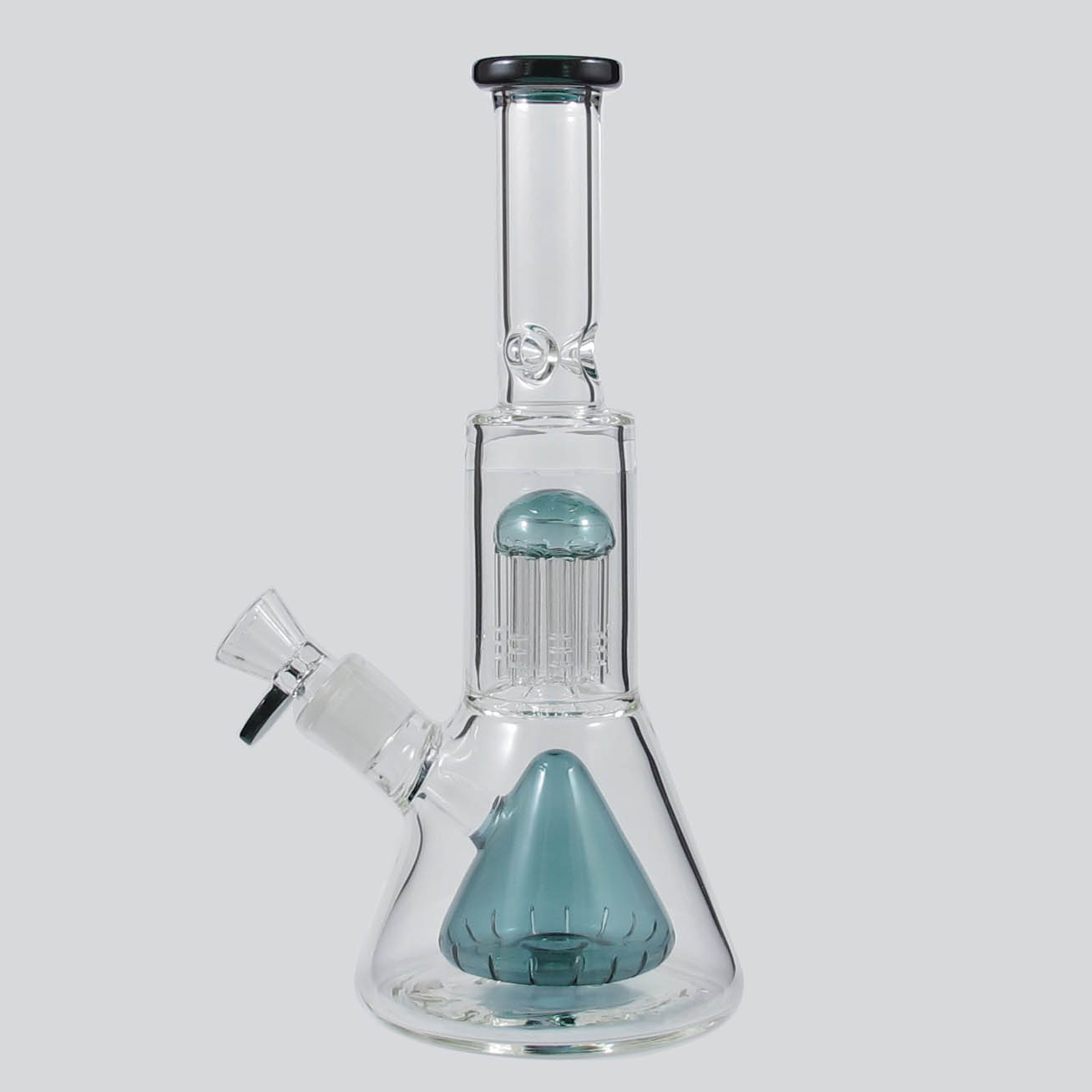 11 Inch Glass BONG with 8 arm smoking bubbler water pipe dab rig green blue white S1-290
11 Inch Glass BONG with 8 arm smoking bubbler water pipe dab rig green blue white S1-290