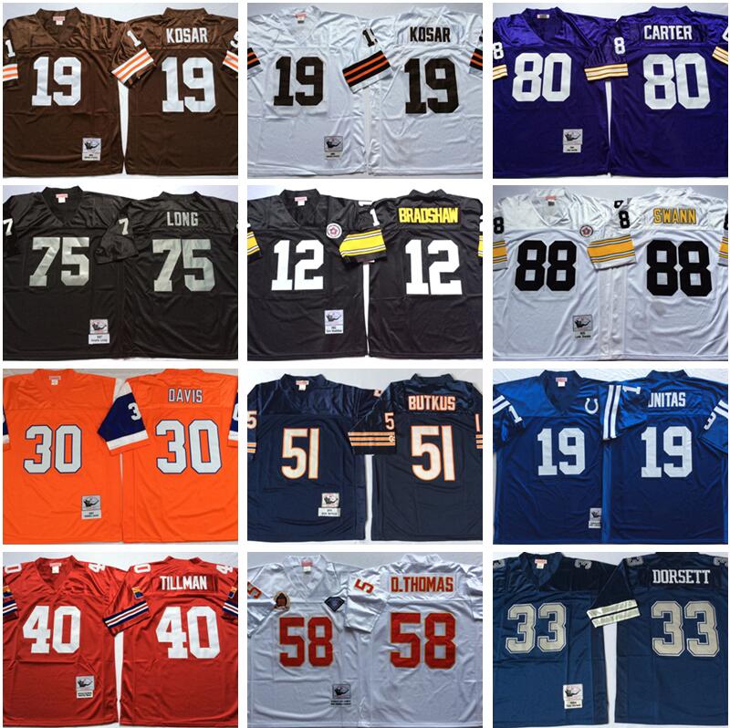 NCAA Howie Long Jersey Bernie Kosar Johnny Unitas Pat Tillman Terrell Davis Cris Carter Terry Bradshaw Lynn Swann Tony Dorsett Doug Williams, Photo
NCAA Howie Long Jersey Bernie Kosar Johnny Unitas Pat Tillman Terrell Davis Cris Carter Terry Bradshaw Lynn Swann Tony Dorsett Doug Williams, Photo