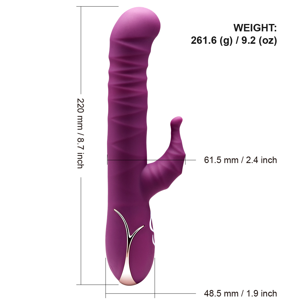 Luvkis Automatique Pulsator Thusting G-Spot Dildo Vibromator jouet pour femme Clitoris Stimulateur Vagina Massager Sex Produits Y200410