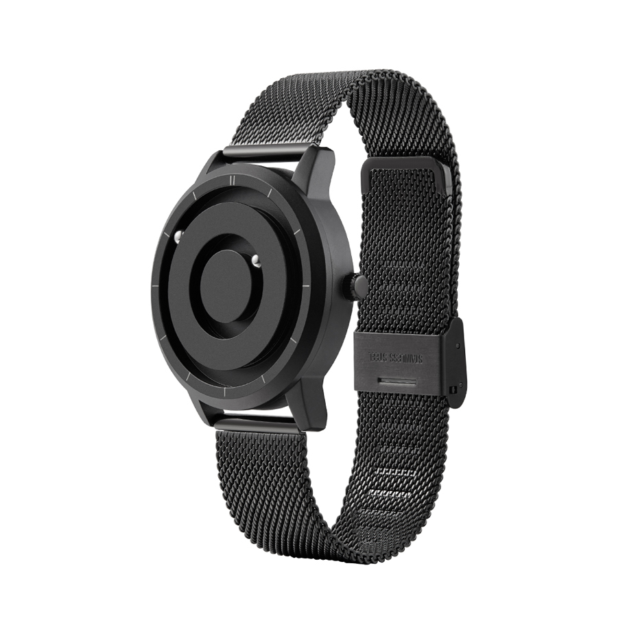 EUTOUR New Innovative Blue Gold Magnetic Metal Multifunctional Watch Men's Fashion Sports Quartz Watch Simple Men's Watch CX200805