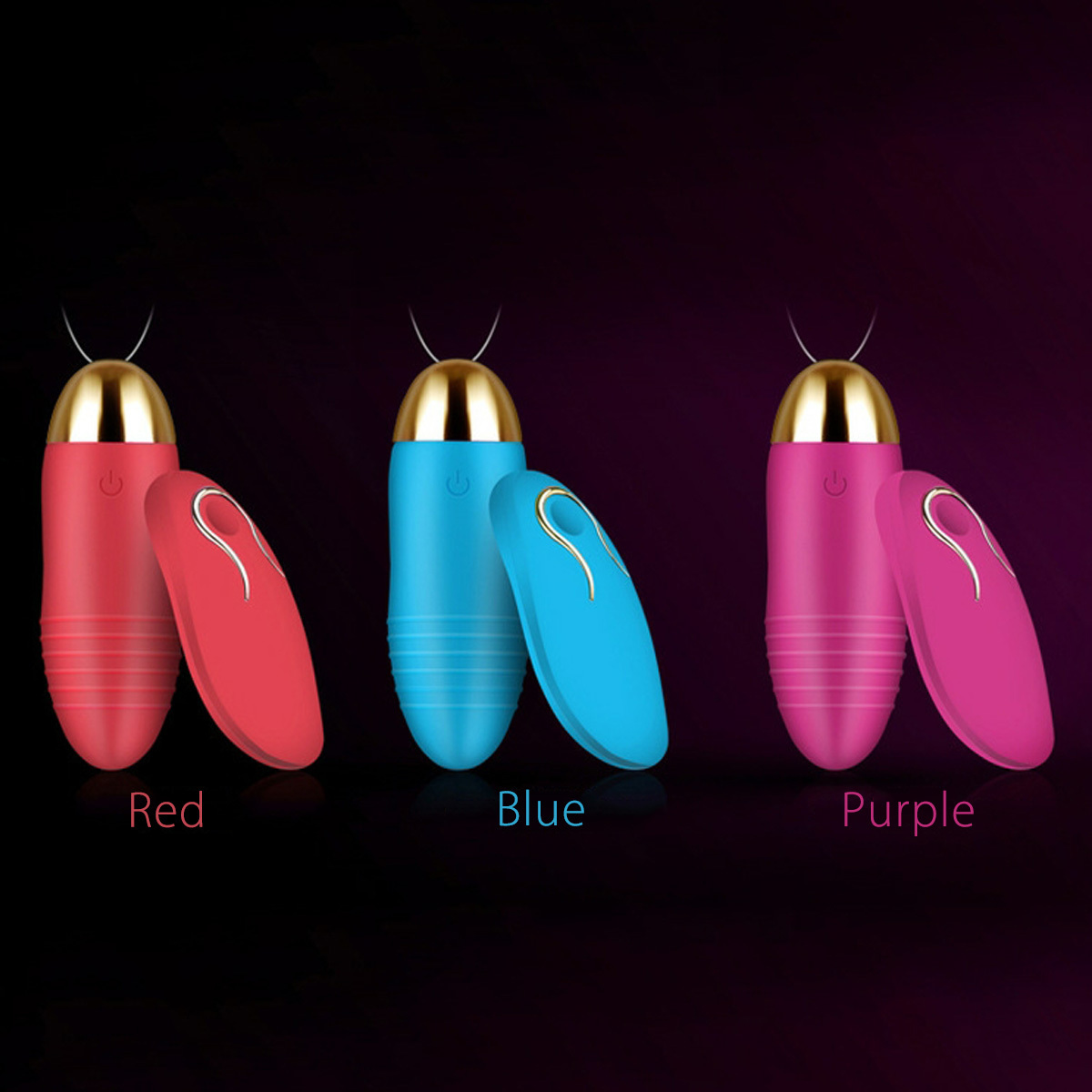Meselo USB Rechargeable Mute Vibrator Egg 12M Wireless Remote Control 10 Speed Vibrator Sex Toys for Women 3 Colors Erotic Toys Y191217
