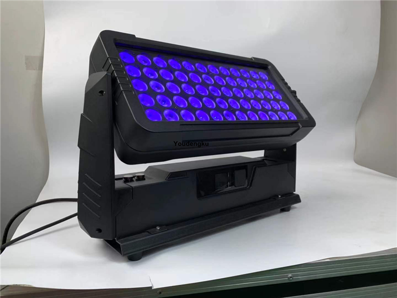 1pcs with case outdoor IP65 wall washer city color 60*10W dmx512 RGBW 4in1 led wall washer outdoor decorate christmas light