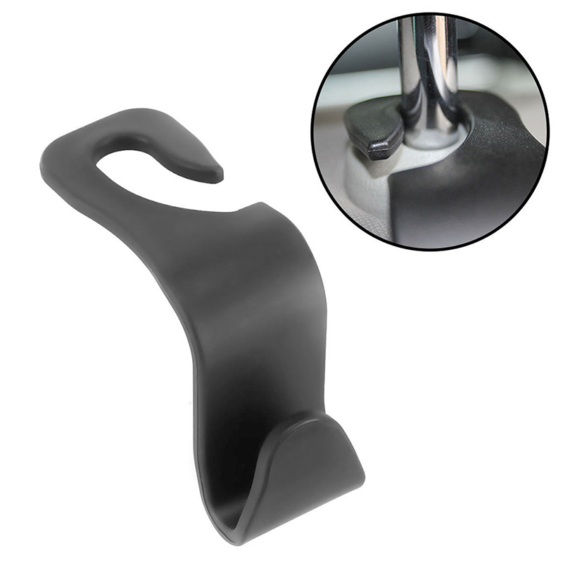 Update Car Auto Back Seat Hanger Portable Purse Bag Hanging Holder Mount Storage Hook Fastener Clip Interior Accessories