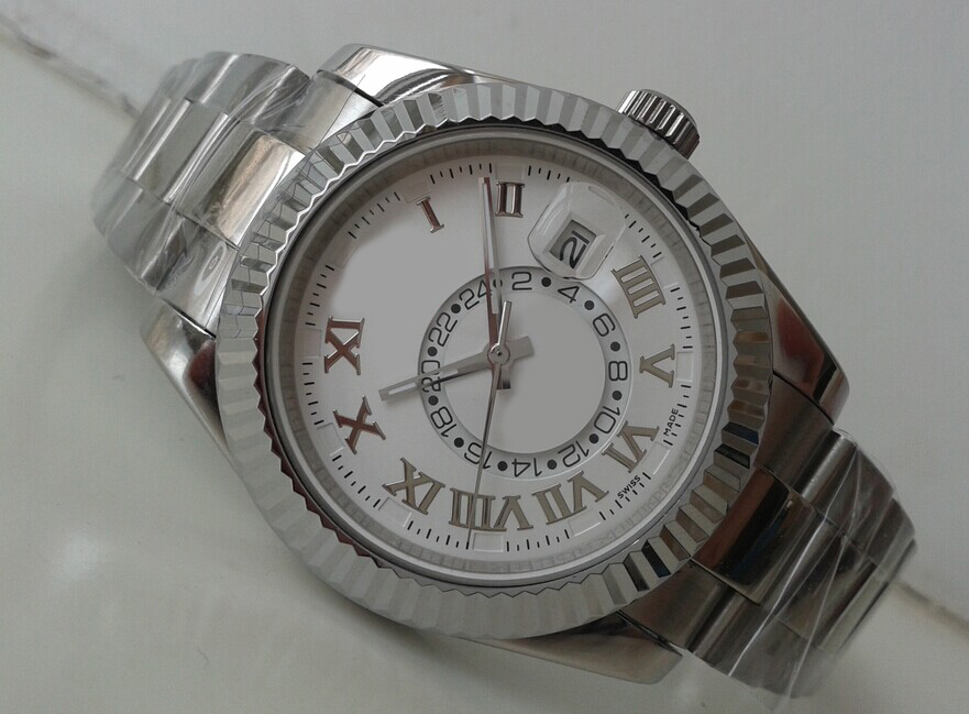 Free Shipping Factory Supplier Luxury Wristwatch Sapphire Automatic 42mm White Dial 326939 Silver Mens Men's Watch Watches
Free Shipping Factory Supplier Luxury Wristwatch Sapphire Automatic 42mm White Dial 326939 Silver Mens Men's Watch Watches