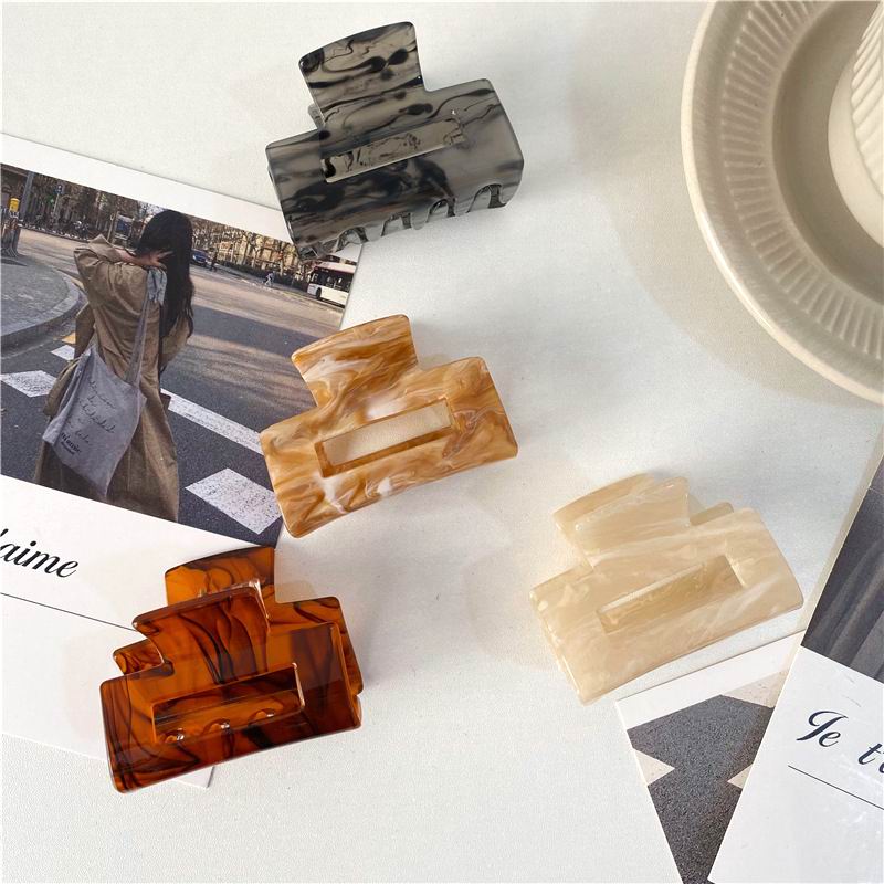 Korean 2020 New Trendy Vintage Acetic Acid Resin Geometric Square Big Hair Hair Clips For Women Fashion Jewelry
Korean 2020 New Trendy Vintage Acetic Acid Resin Geometric Square Big Hair Hair Clips For Women Fashion Jewelry