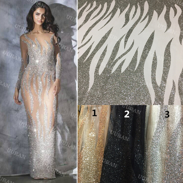 African french lace fabrics 2020 embroidered glitter sequence sequins net tulle mesh lace fabric high quality for wedding
African french lace fabrics 2020 embroidered glitter sequence sequins net tulle mesh lace fabric high quality for wedding
