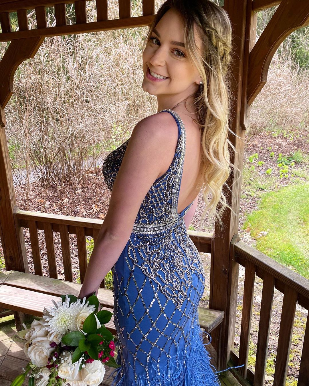 Amazing Eaded Feather Mermaid Prom Dree Deep V Neck Sequined Ackle Evening Gown Or Length Side Split Formal Dre
