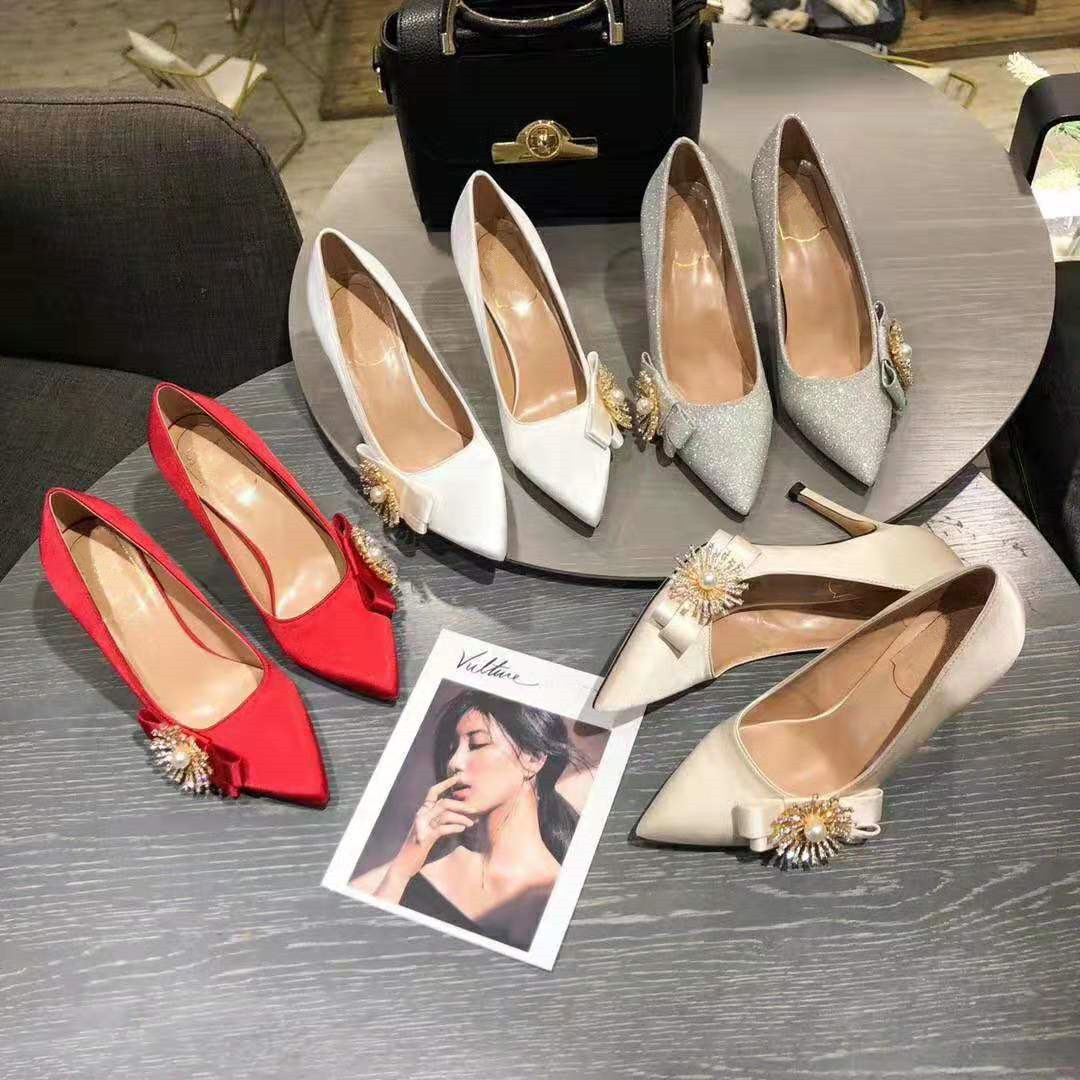 New Arrival Womens 4 colors silk designer brand heels pump dress luxury women ladies shoes 10CM 8CM 6CM heel best price EUR34-40, Red
New Arrival Womens 4 colors silk designer brand heels pump dress luxury women ladies shoes 10CM 8CM 6CM heel best price EUR34-40, Red