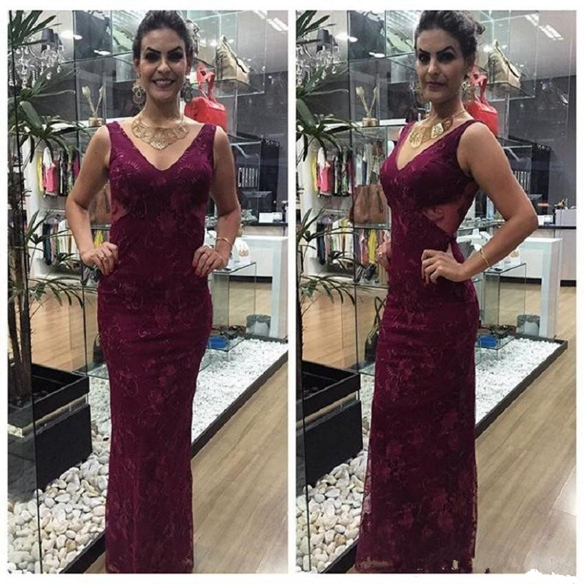 Grape Lace Long Mother Of The Bride Dresses Mermaid V-neck Woman Elegant Mother Dresses Formal Evening Gowns Vestido Mae Da Noiva
Grape Lace Long Mother Of The Bride Dresses Mermaid V-neck Woman Elegant Mother Dresses Formal Evening Gowns Vestido Mae Da Noiva