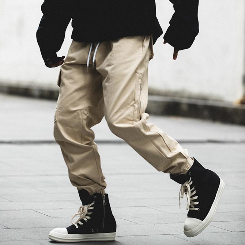 Korean Fashion Men' Casual Loose Patchwork Pockets Overalls Sports Pencil Pants Bottoms Individual side zipper Baggy Pants Men, Black
Korean Fashion Men' Casual Loose Patchwork Pockets Overalls Sports Pencil Pants Bottoms Individual side zipper Baggy Pants Men, Black