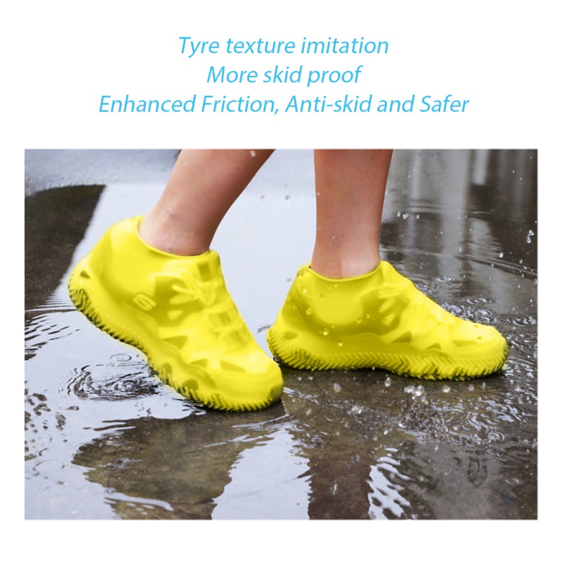1Pair Reusable Waterproof Non-Slip Silicone Rain Shoe Covers Elasticity Galoshes Boot Overshoes For Outdoor Camping Traveling
1Pair Reusable Waterproof Non-Slip Silicone Rain Shoe Covers Elasticity Galoshes Boot Overshoes For Outdoor Camping Traveling