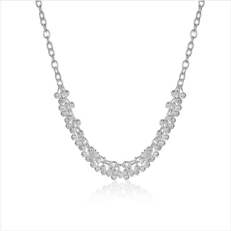 Fashion Plated sterling silver Chains necklace 18INCHS Sand Light Grape Necklace DHSN210 Hot sale 925 silver plate Chains jewelry
Fashion Plated sterling silver Chains necklace 18INCHS Sand Light Grape Necklace DHSN210 Hot sale 925 silver plate Chains jewelry