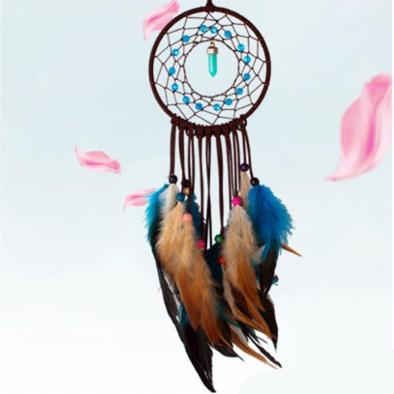 Vintage Enchanted Forest Dreamcatcher Wind Chimes Feather Pendant Dream Catcher Wall Decoration Ornament Gift 2 Styles
Vintage Enchanted Forest Dreamcatcher Wind Chimes Feather Pendant Dream Catcher Wall Decoration Ornament Gift 2 Styles