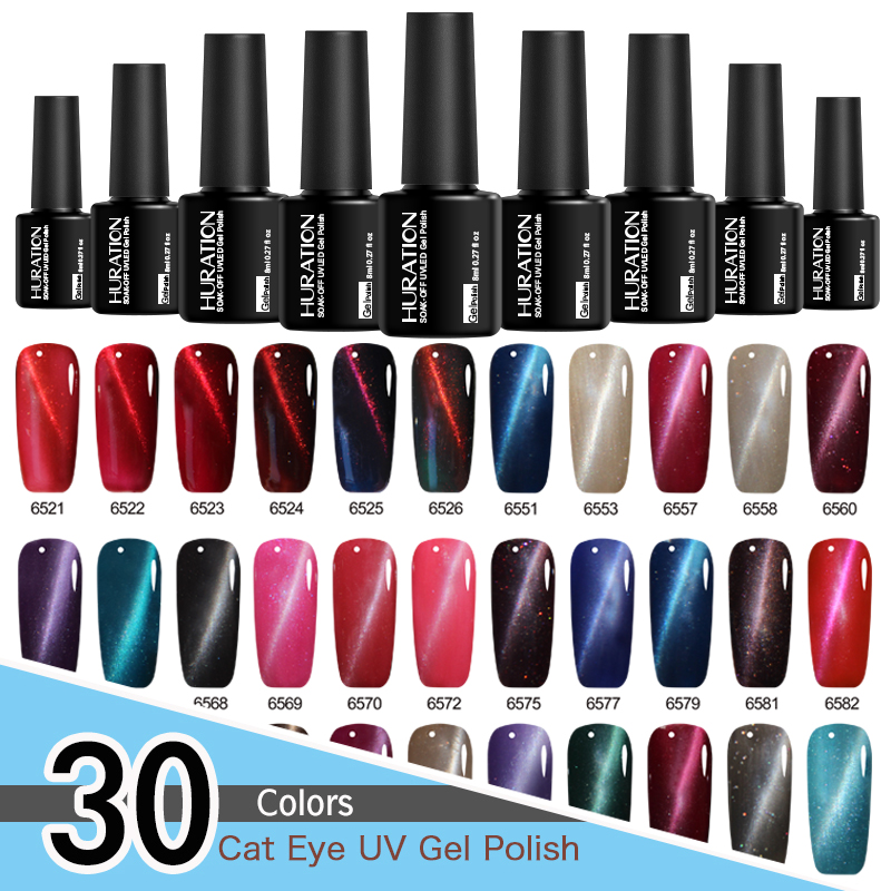Huration Nail Polish Chameleon 3D Cat Eye Gel Nail Polish Magnet Shining Cat Eye Soaked UV Gel Long Lasting Varnish, Fs001
Huration Nail Polish Chameleon 3D Cat Eye Gel Nail Polish Magnet Shining Cat Eye Soaked UV Gel Long Lasting Varnish, Fs001