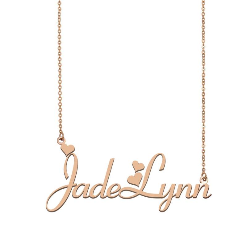 JadeLynn Name Necklace , Custom Name Necklace for Women Girls Best Friends Birthday Wedding Christmas Mother Days Gift
JadeLynn Name Necklace , Custom Name Necklace for Women Girls Best Friends Birthday Wedding Christmas Mother Days Gift