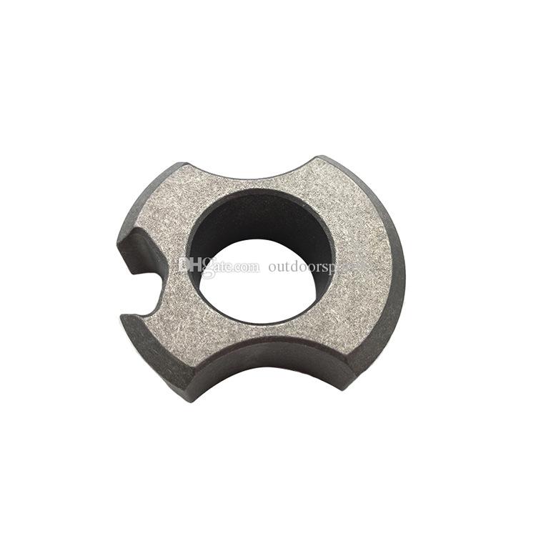 High Quality Titanium Alloy Single Finger Brass Knuckle duster buckle Boxing Protective Gear ring tiger free shipping