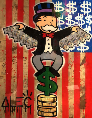 Alec Monopoly Graffiti Art Home Decor American Flag Handpainted &HD Print Oil Painting On Canvas Wall Art Canvas Pictures 191023
Alec Monopoly Graffiti Art Home Decor American Flag Handpainted &HD Print Oil Painting On Canvas Wall Art Canvas Pictures 191023