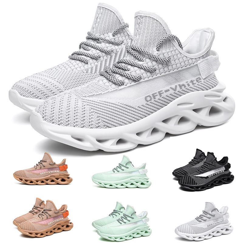 wholesale fashion men women running shoes net surface color green white brown black breathable comfortable style trainers designer sneakers, A1
wholesale fashion men women running shoes net surface color green white brown black breathable comfortable style trainers designer sneakers, A1