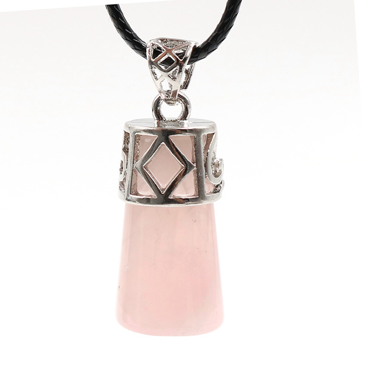 Silver alloy cylinder pendant men and women charm personality fashion jewelry