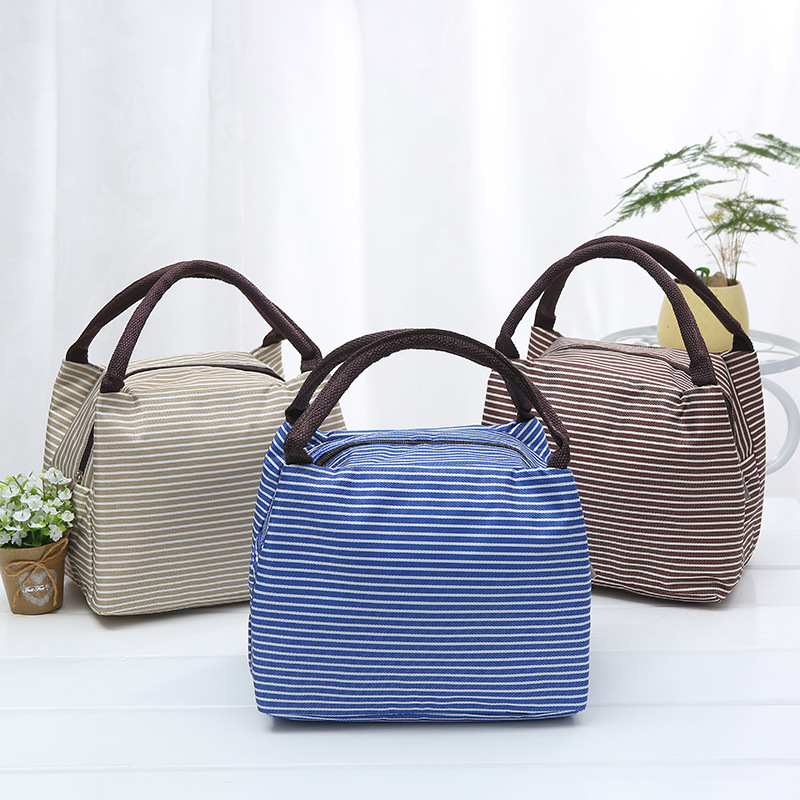 Creative Striped Bag multi-function Insulation Cold Outdoor Portable Picnic Bag Aluminum Foil Lunch, Sky blue
Creative Striped Bag multi-function Insulation Cold Outdoor Portable Picnic Bag Aluminum Foil Lunch, Sky blue