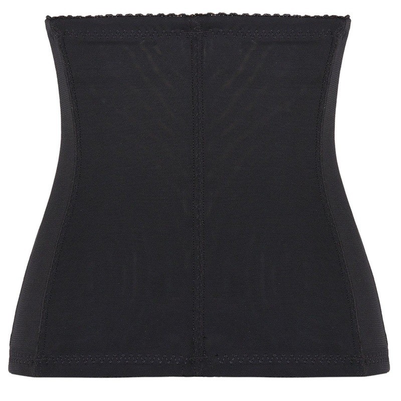 9 Steel Bones Women 3-Row Hook & Eye High Stretch Lace Waist Trainer Underbust Corset Body Shapers Fashion Waist Slimming Belt Plus Size 6XL