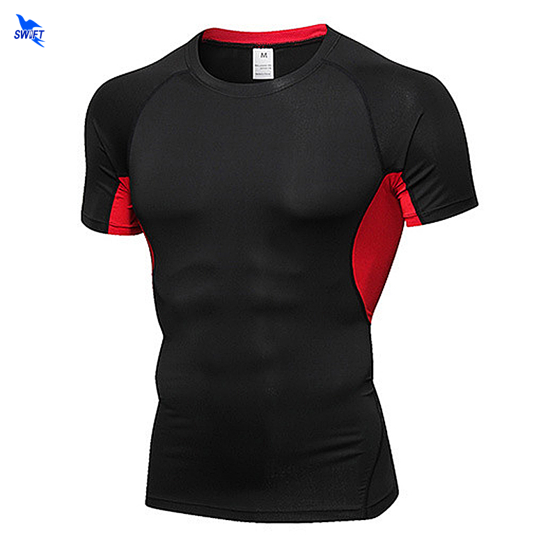 Quick Dry Slim Fit Tees Men Patchwork Mesh T-Shirts Compression Shirt Tops Gym Bodybuilding Fitness O-Neck Short Sleeve T Shirt, Black green
Quick Dry Slim Fit Tees Men Patchwork Mesh T-Shirts Compression Shirt Tops Gym Bodybuilding Fitness O-Neck Short Sleeve T Shirt, Black green